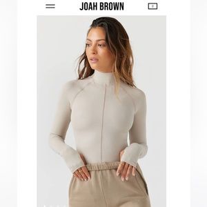 Joah Brown mock neck long sleeve
